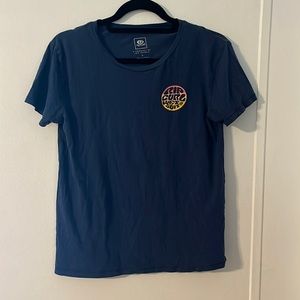 Navy blue rip curl t-shirt